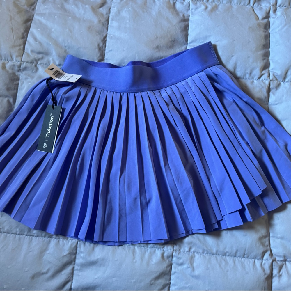 TnAction Purple Pleated Skirt